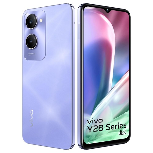 VIVO Mobile Y28S 5G 8GB RAM 128GB Storage(Y28S 5G-TWINKLING PU)Twinkling Purple